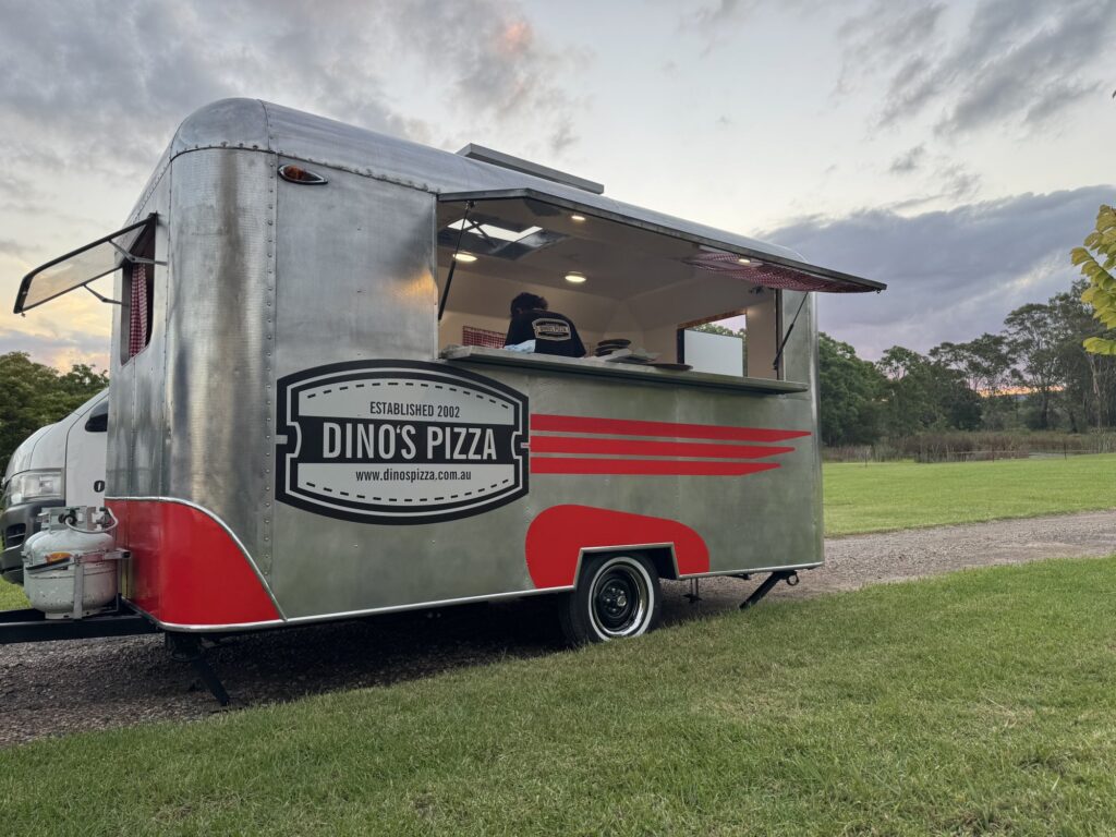 1967 Franklin Food Van Silver polished alloy