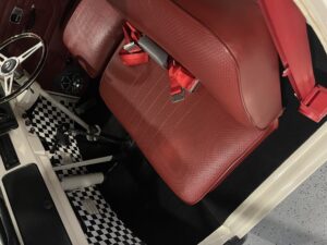 #8. Key angle showing driver and passenger seat from dash