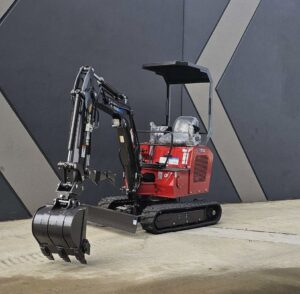 2025 UME 1.5 tonne excavator Red and black - Main Photo