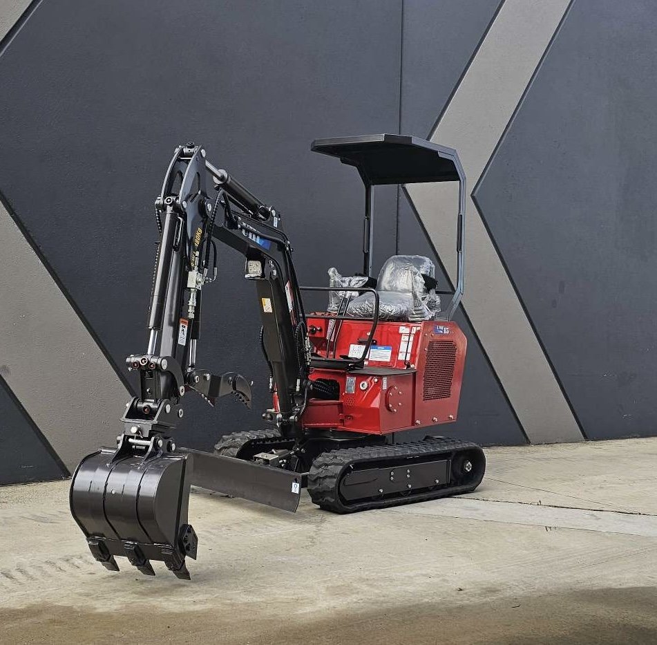 2025 UME 1.5 tonne excavator Red and black