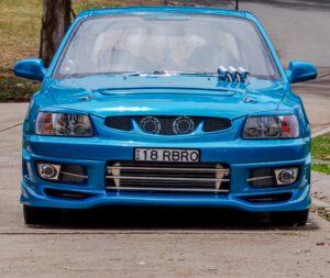 2000 Hyundai Accent Turquoise - Photo 5