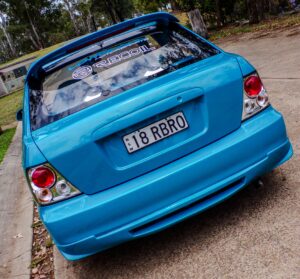 2000 Hyundai Accent Turquoise - Photo 4
