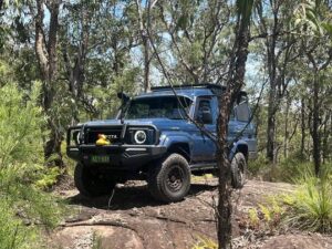2024 Toyota Land Cruiser Blue - Main Photo