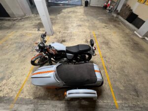 2008 Triumph Bonneville Motorbike and Sidecar Blue & orange (gulf colours) - Photo 6