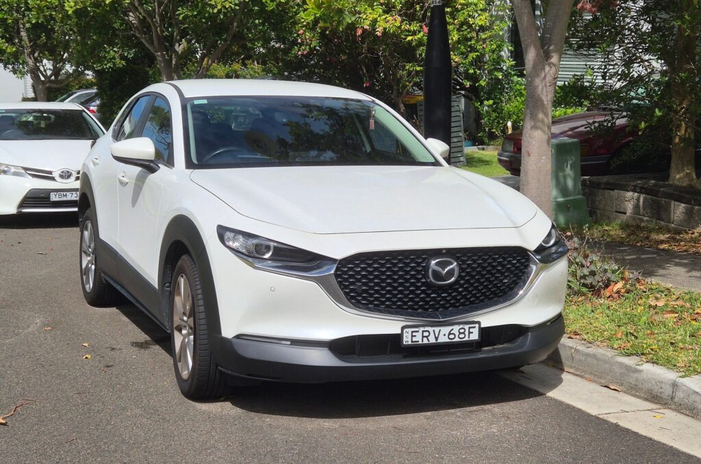 2022 Mazda CX-30 Snowflake white pearl