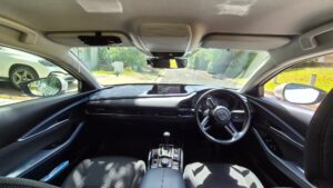 #10. Dashboard from rear seats