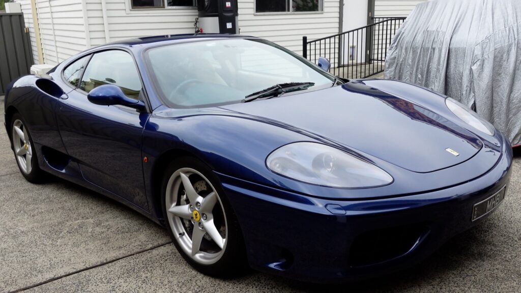 2003 Ferrari 360 Blue