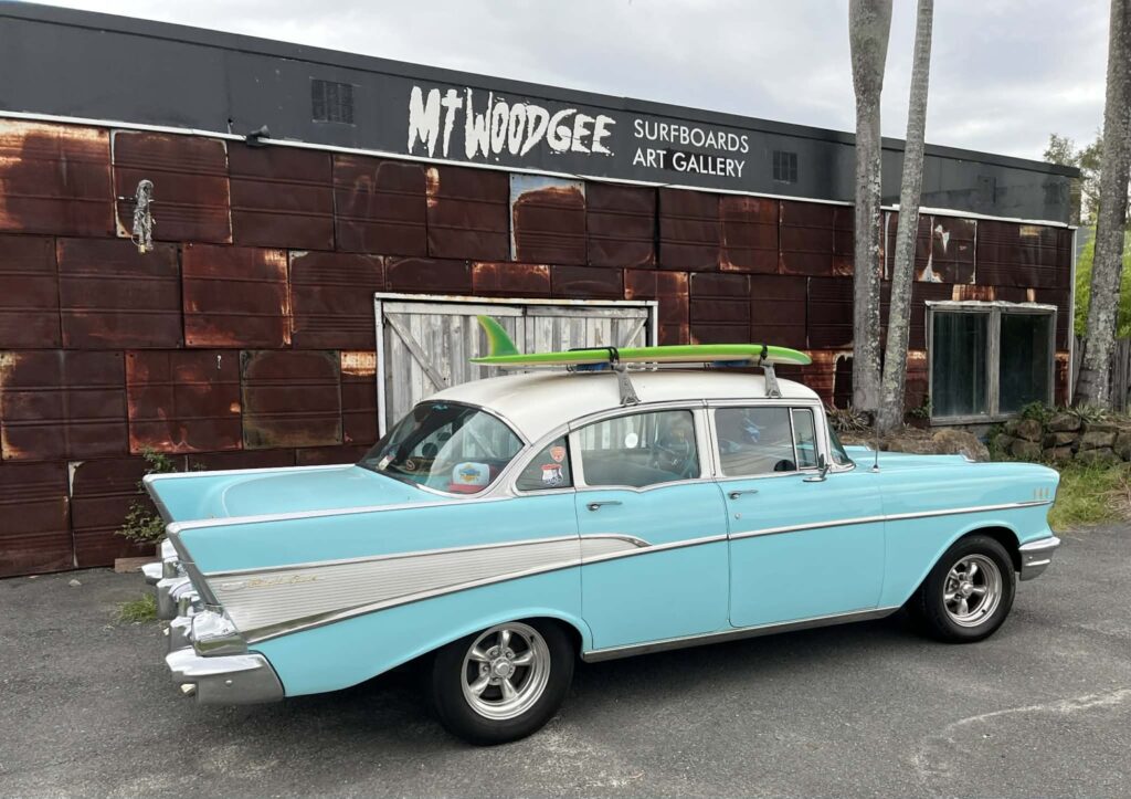 1957 Chevrolet Bel Air Blue/white