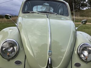 #6. Over bonnet looking at driver and passenger seat