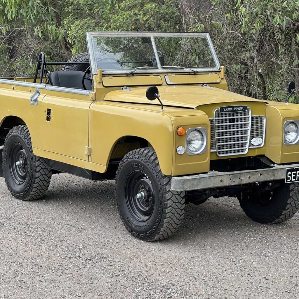 1977 Land Rover Series 3 Camino gold