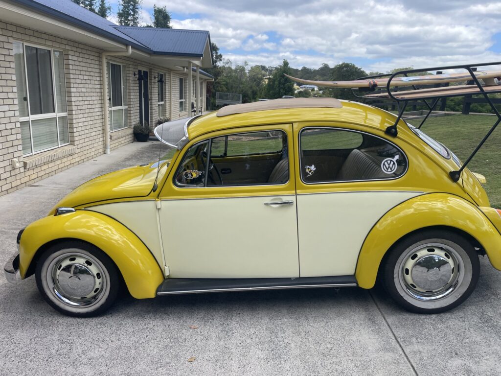 1970 Volkswagen Beetle Yellow