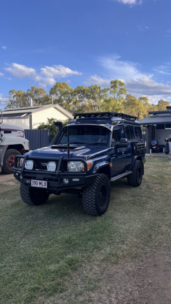 2023 Toyota Land Cruiser Blue