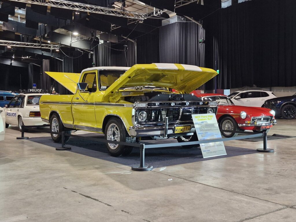 1977 Ford F100 Yellow
