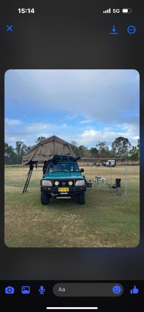 1997 Toyota Prado Blue