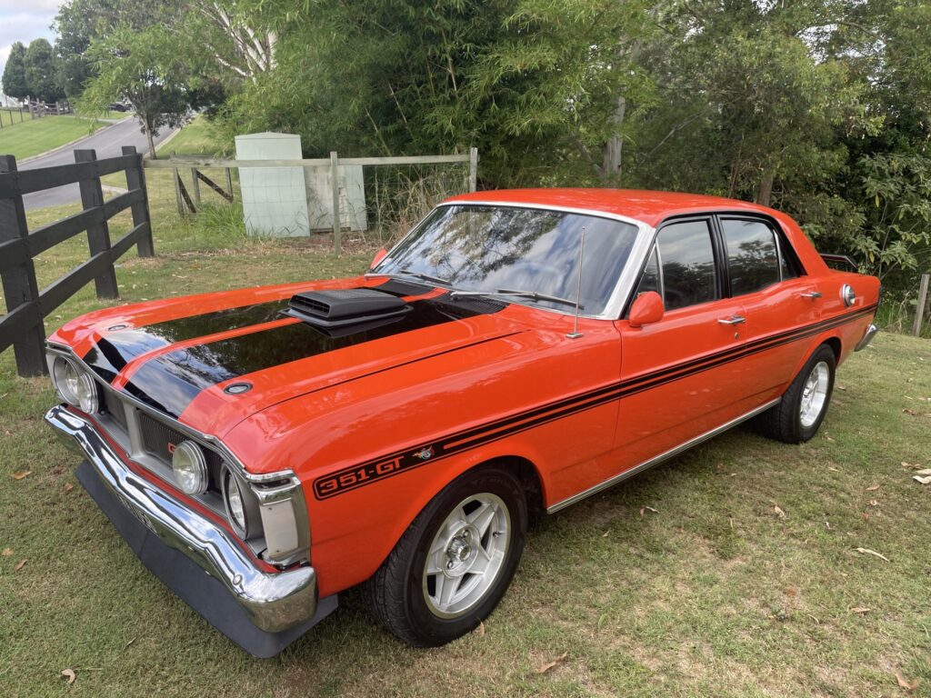 1970 Ford Falcon Vermillion fire
