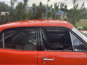 #7. Looking through drivers side window