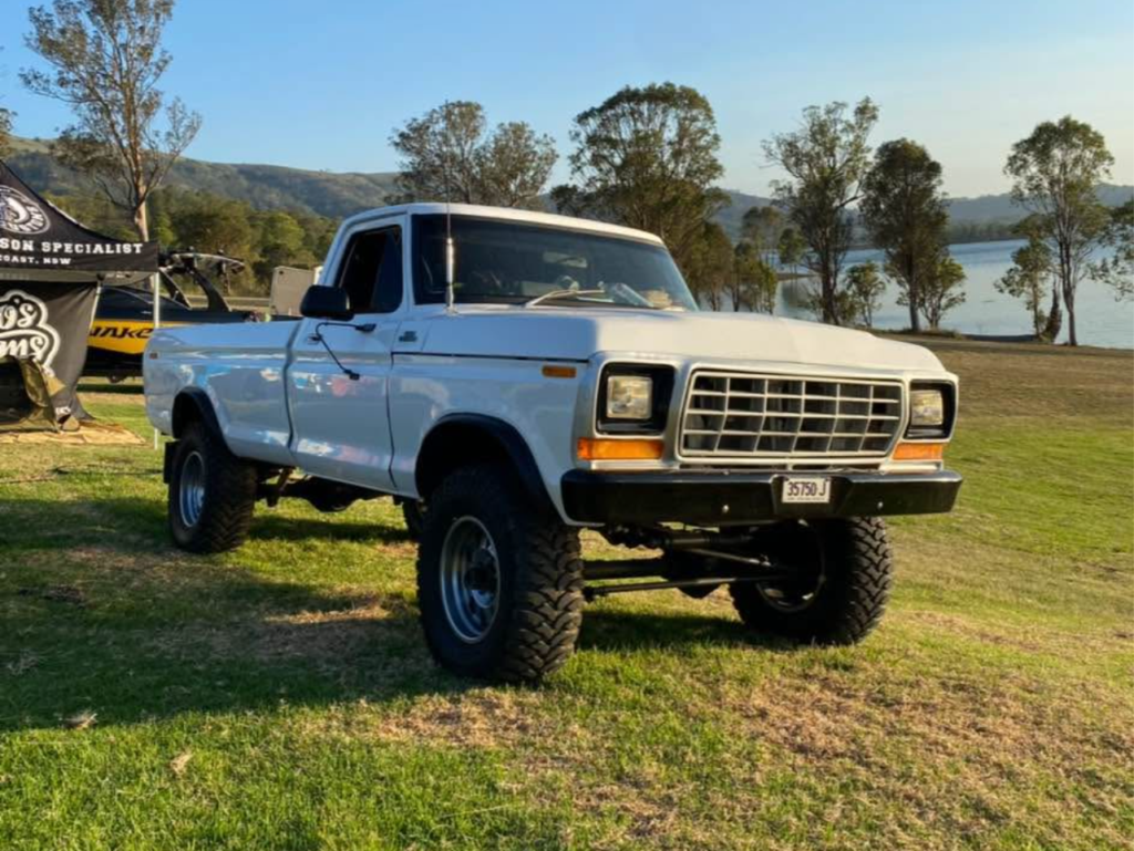 1980 Ford F100 White