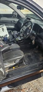 #8. Key angle showing driver and passenger seat from dash