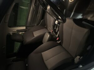 #8. Key angle showing driver and passenger seat from dash