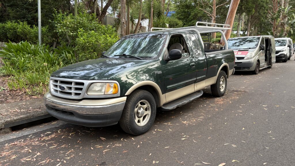 1999 Ford F150 Green