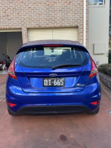 2011 Ford Fiesta Aurora blue - Photo 10