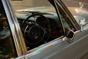 #7. Looking through drivers side window