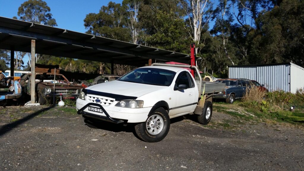 2005 Ford Falcon White