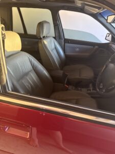 #7. Looking through drivers side window