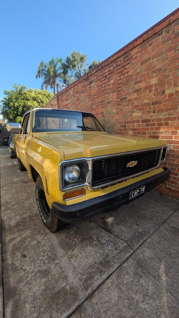 1974 Chevrolet C10 Yellow