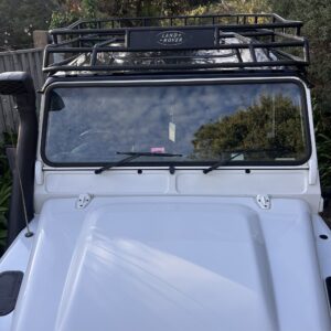 #6. Over bonnet looking at driver and passenger seat