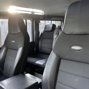 #7. Over bonnet looking at driver and passenger seat