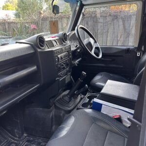 #8. Key angle showing driver and passenger seat from dash