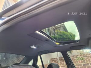 #7. Looking through drivers side window
