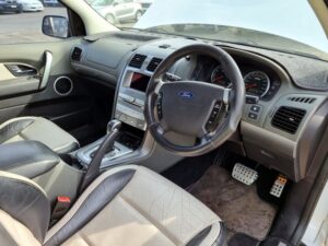 #8. Key angle showing driver and passenger seat from dash