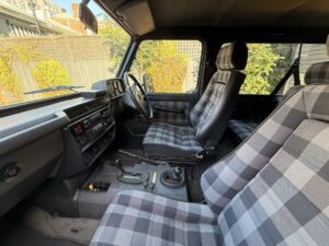 #8. Key angle showing driver and passenger seat from dash