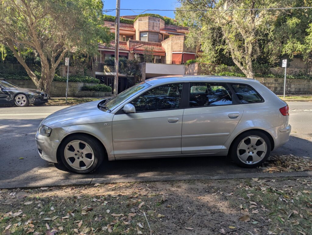 2008 Audi A3 Silver