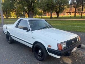 1988 Subaru Brumby White - Main Photo