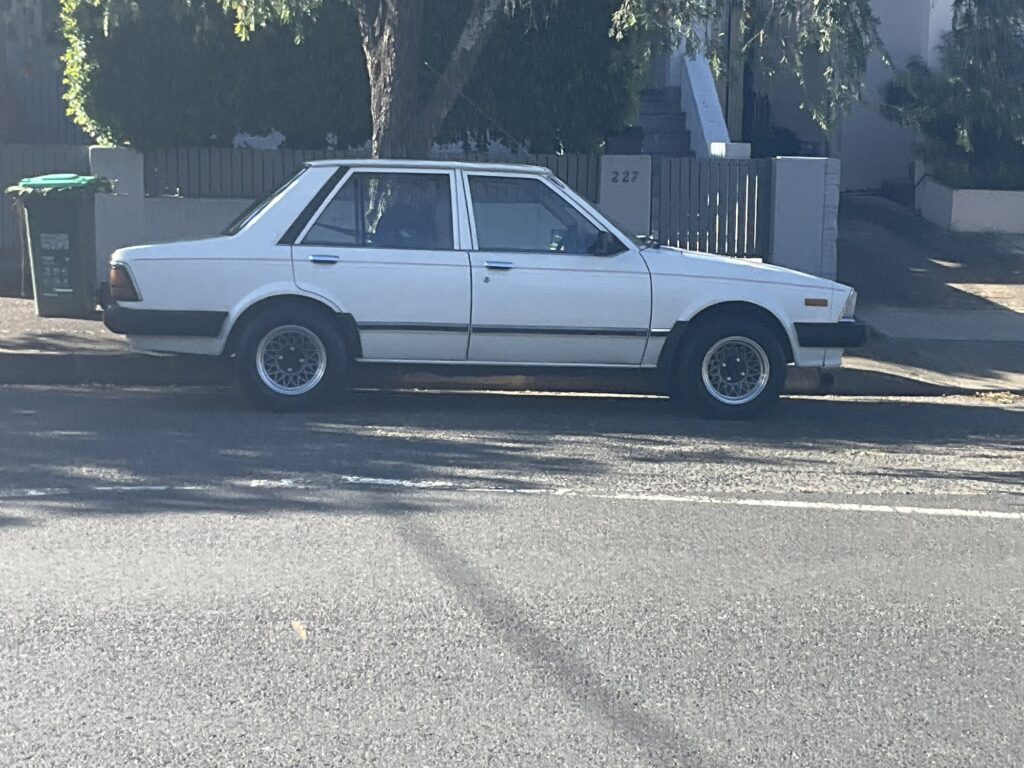 1984 Ford Laser White