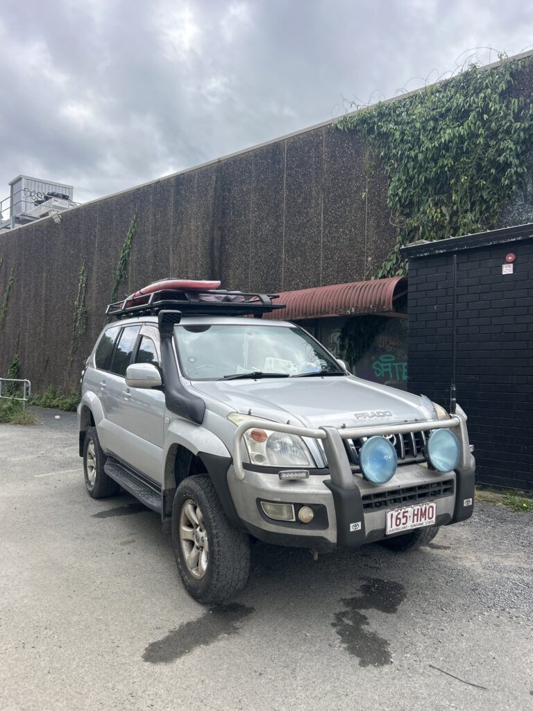 2003 Toyota Prado Grey