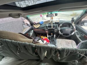 #10. Dashboard from rear seats