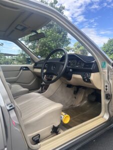 #7. Looking through drivers side window