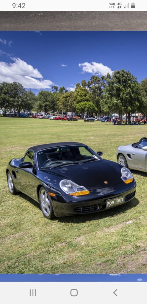 2000 Porsche Boxster Black