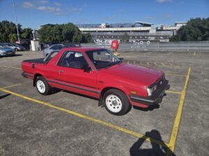 1992 Subaru Brumby Red - Main Photo