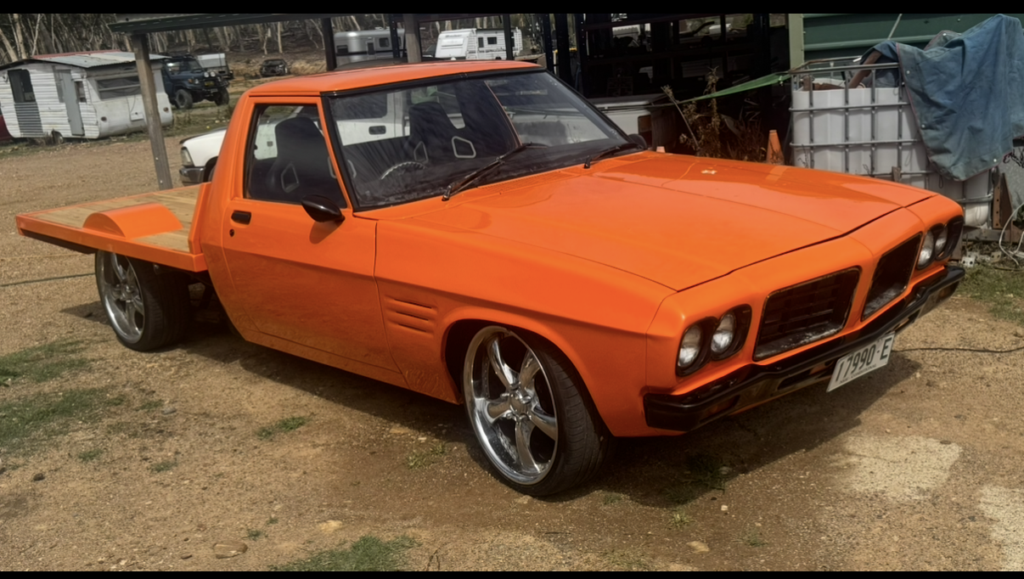 1973 Holden One tonner Orange