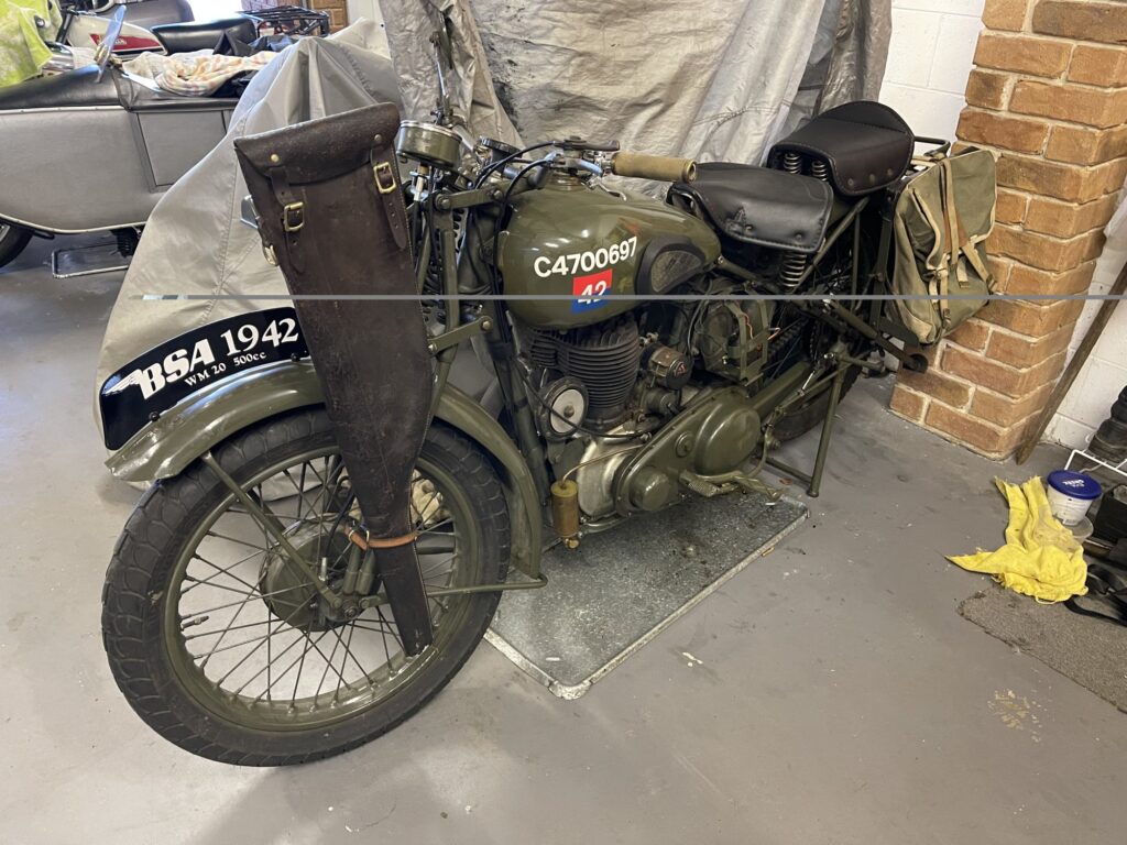 1942 BSA M20 Green