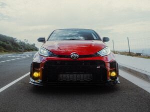 2021 Toyota Yaris Red (3u5 - feverish red) - Main Photo