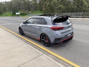 #4. Rear 3/4