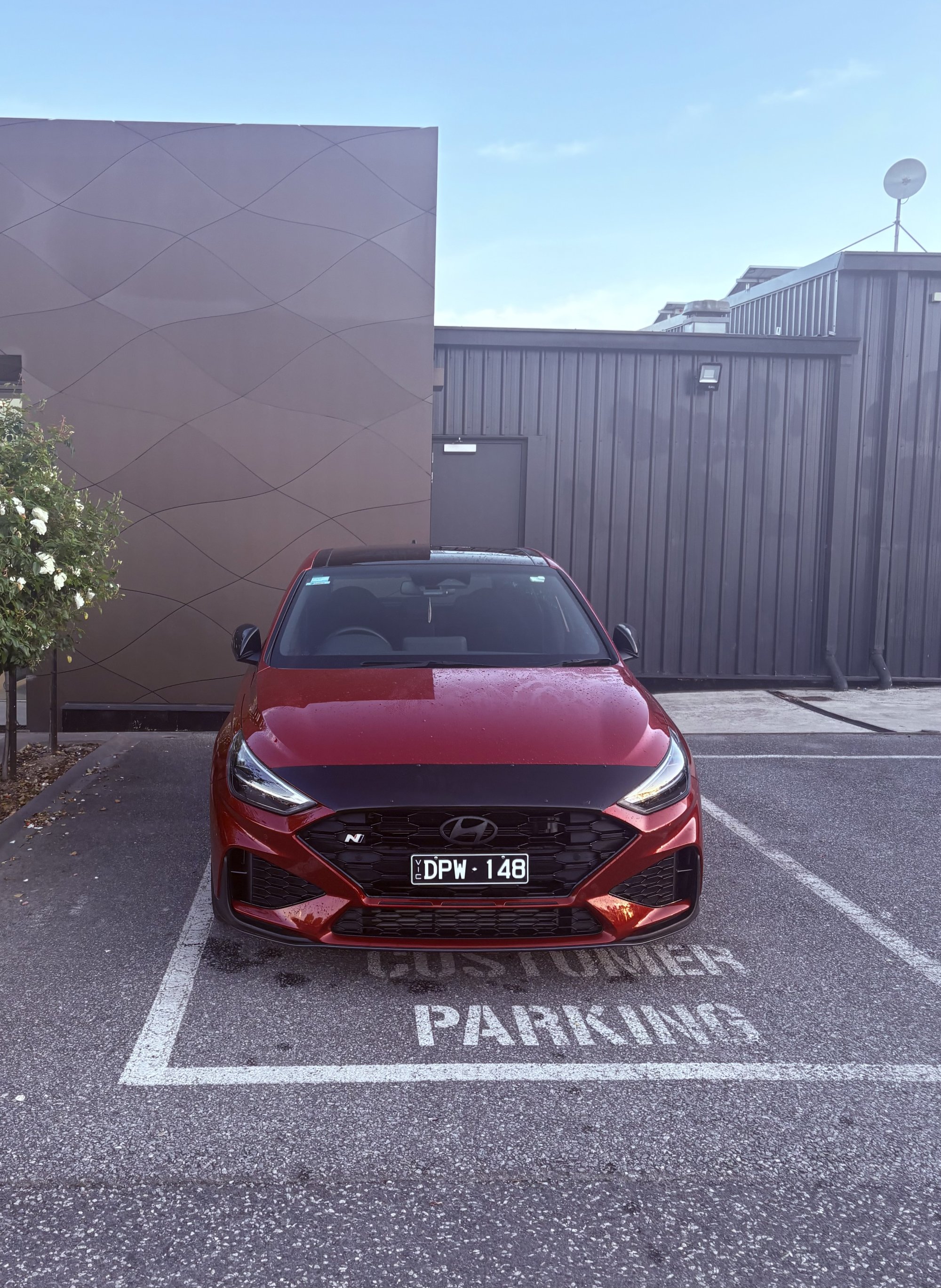 2024 Hyundai i30 Ultimate red