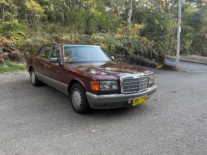 1988 Mercedes-Benz S-Class Burgundy - Main Photo