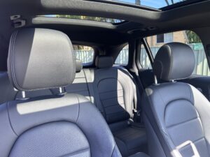#7. Over bonnet looking at driver and passenger seat